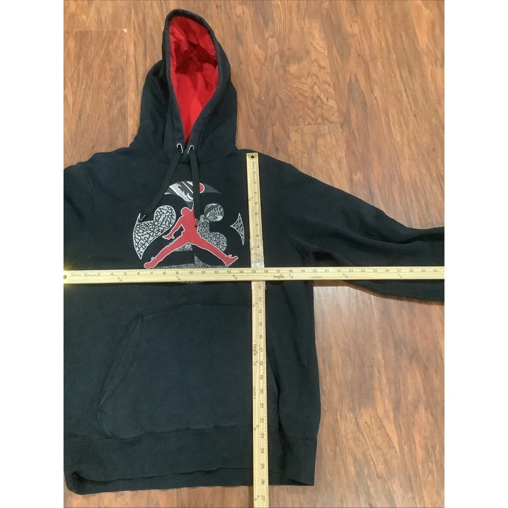 Air Jordan Hoodie Mens Small Jumpman Black Elephant Nike Pullover Sweatshirt